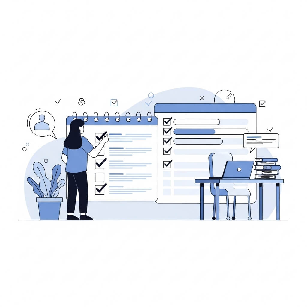 毎日の進捗管理の画像