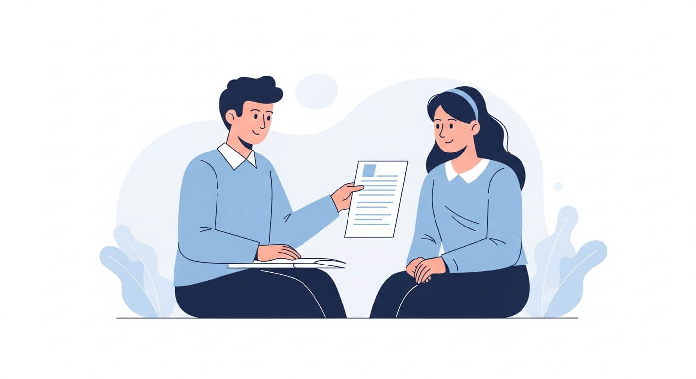 無理な勧誘はなしの画像